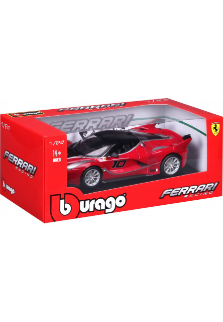 Bburago 1:24 Ferrari Racing FXX K Metalic Red