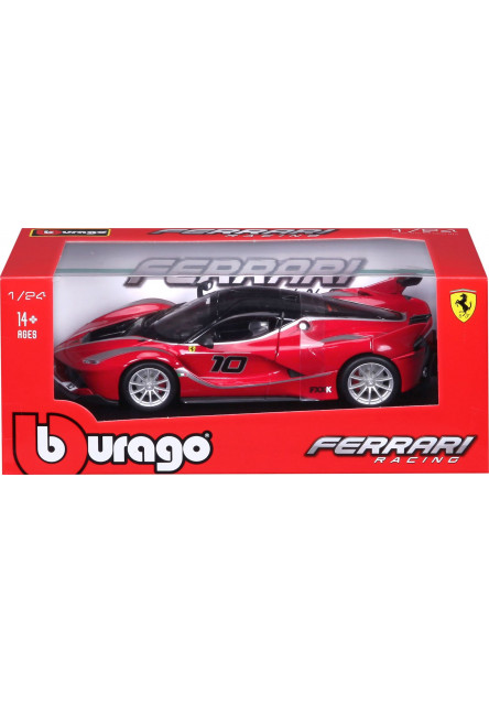 Bburago 1:24 Ferrari Racing FXX K Metalic Red