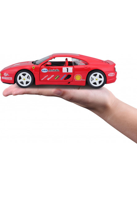 Bburago 1:24 Ferrari Racing F355 Challenge Red