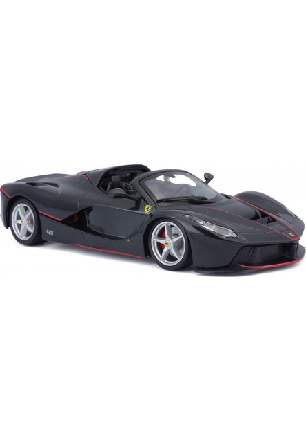 Bburago 1:24 Ferrari Laferrari Aperta Metalic Black
