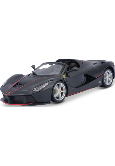 Bburago 1:24 Ferrari Laferrari Aperta Metalic Black
