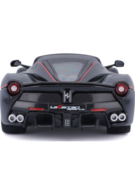 Bburago 1:24 Ferrari Laferrari Aperta Metalic Black