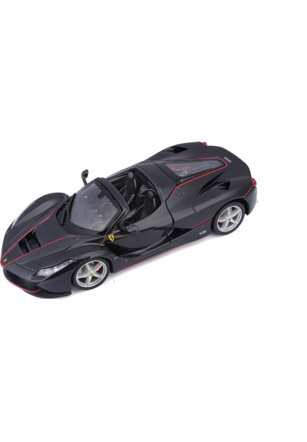 Bburago 1:24 Ferrari Laferrari Aperta Metalic Black