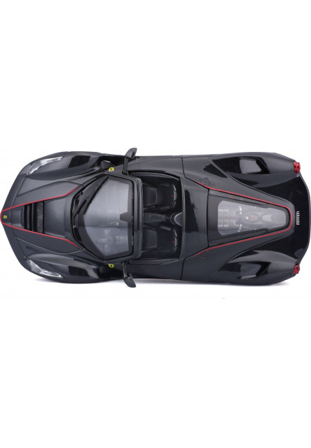 Bburago 1:24 Ferrari Laferrari Aperta Metalic Black