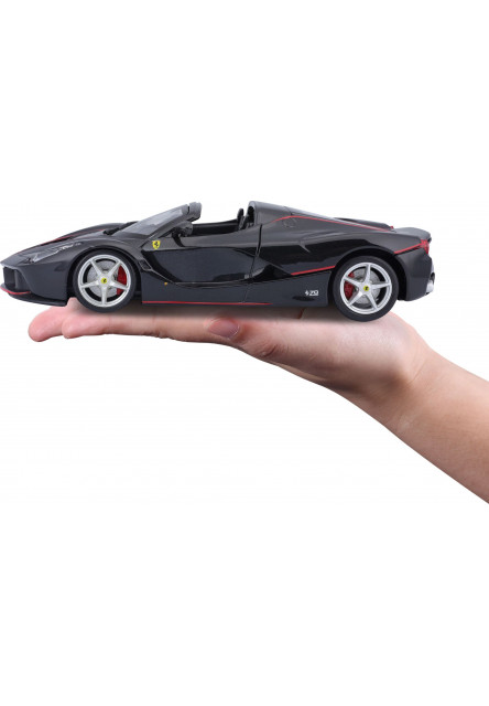 Bburago 1:24 Ferrari Laferrari Aperta Metalic Black