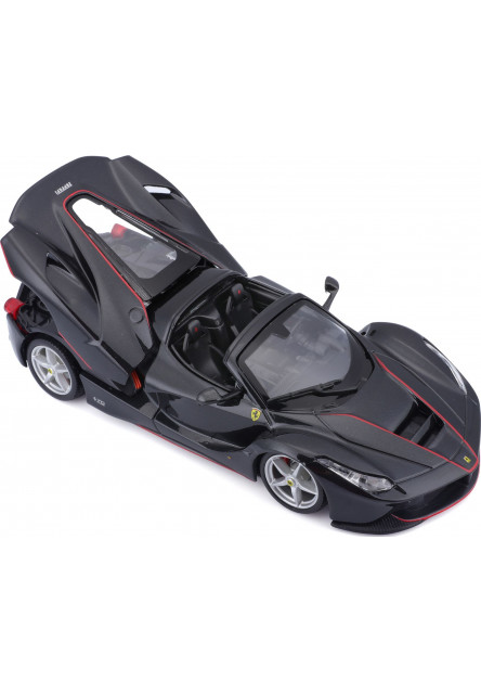Bburago 1:24 Ferrari Laferrari Aperta Metalic Black