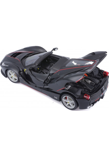 Bburago 1:24 Ferrari Laferrari Aperta Metalic Black