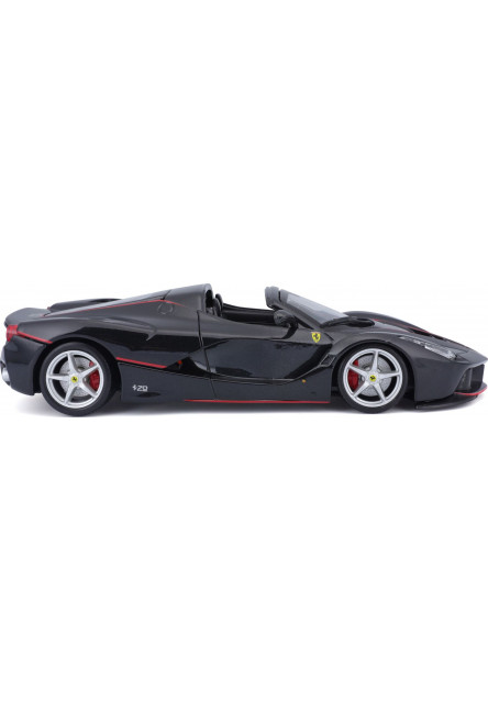 Bburago 1:24 Ferrari Laferrari Aperta Metalic Black