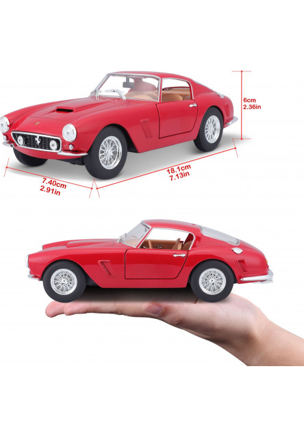 Bburago 1:24 Ferrari 250 GT Berlinetta Red