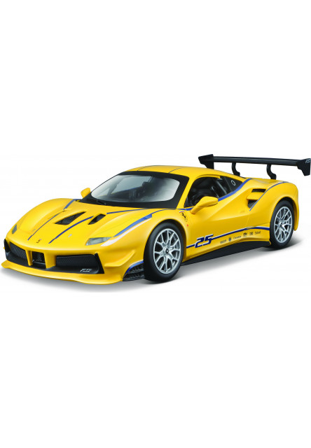 Bburago 1:24 Ferrari Racing 488 Challenge Yelow