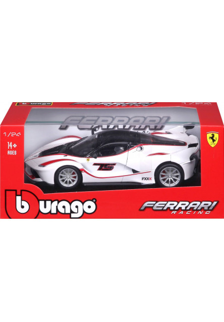 Bburago 1:24 Ferrari Racing FXX K White