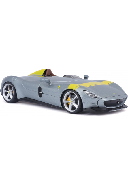 Bburago 1:24 Ferrari Monza SP1 Silver Blue
