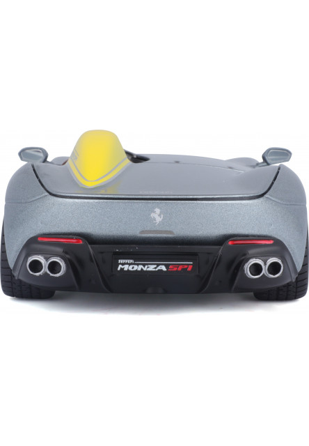 Bburago 1:24 Ferrari Monza SP1 Silver Blue