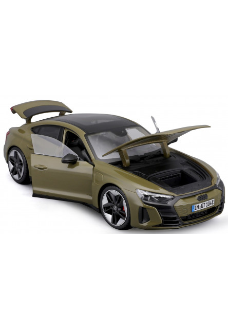 Bburago 1:18 Plus - 2022 Audi RS e-tron GT - Tactical Green