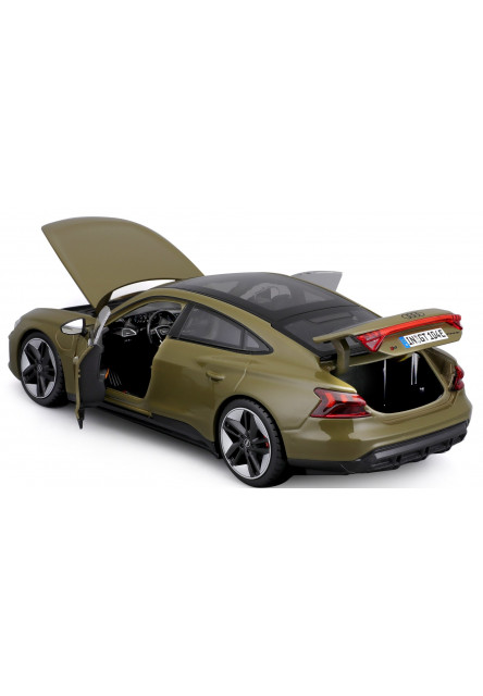 Bburago 1:18 Plus - 2022 Audi RS e-tron GT - Tactical Green