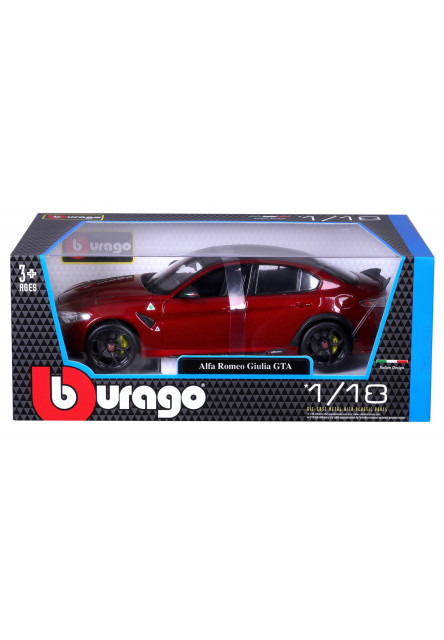Bburago 1:18 Plus - Alfa Romeo Giulia GTA - Met Red