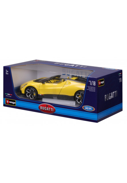 Bburago 1:18 TOP - Bugatti Mistral - Yellow