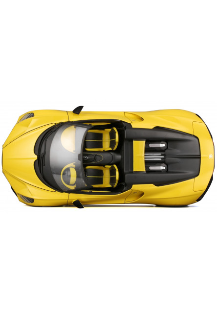 Bburago 1:18 TOP - Bugatti Mistral - Yellow