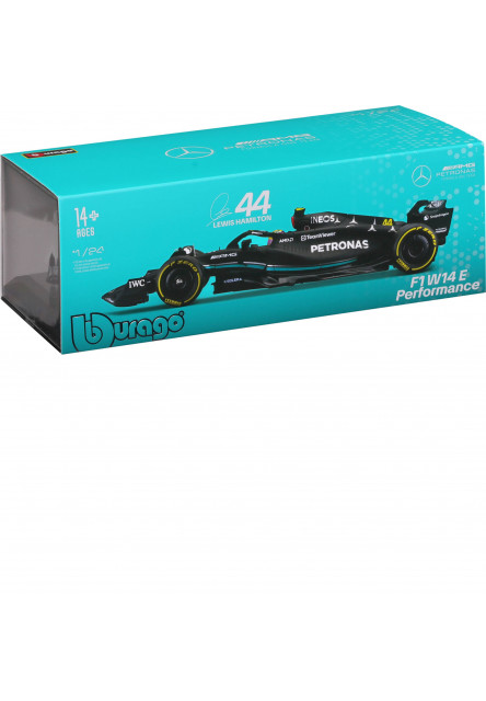 Bburago 1:24 Formula F1 Mercedes-AMG Petronas W14 E Performance(2023) nr.44 Lewis Hamilton