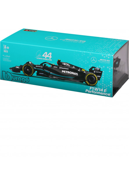 Bburago 1:24 Formula F1 Mercedes-AMG Petronas W14 E Performance(2023) nr.44 Lewis Hamilton
