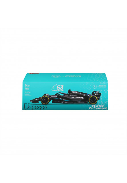 Bburago 1:24 Formula F1 Mercedes-AMG Petronas W14 E Performance(2023) nr.63 George Russell
