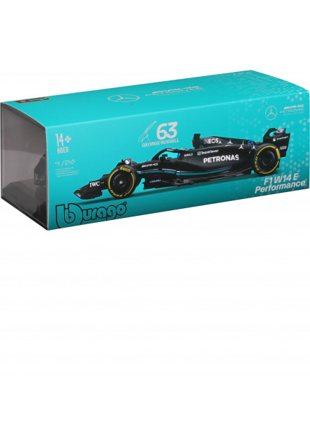 Bburago 1:24 Formula F1 Mercedes-AMG Petronas W14 E Performance(2023) nr.63 George Russell