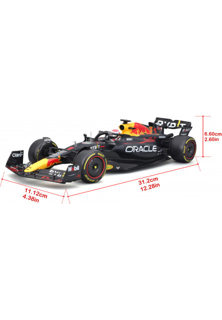 Bburago 1:18 Formula F1 Oracle Red Bull Racing RB19(2023) nr.1 Max Verstappen with driver