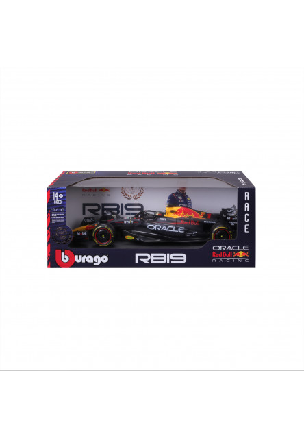 Bburago 1:18 Formula F1 Oracle Red Bull Racing RB19(2023) nr.1 Max Verstappen with driver