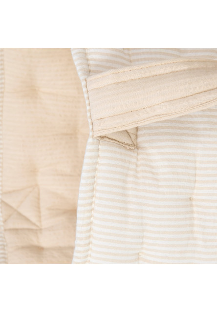 Košík textilný veľký Pure Soft Beige Stripe