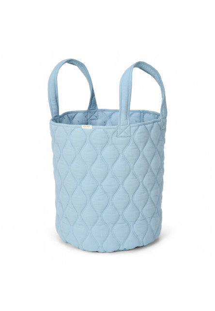 Košík textilný veľký Pure Denim Blue