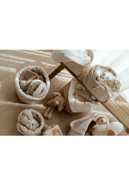 Košík pletený veľký Pure Soft Beige