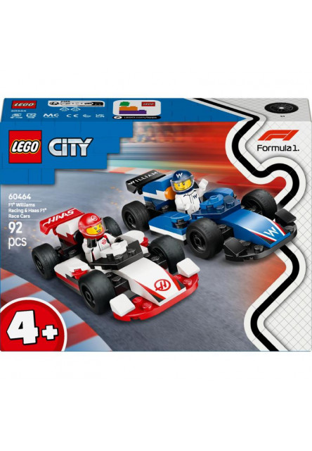 Pretekárske autá F1® Williams Racing a Haas F1®