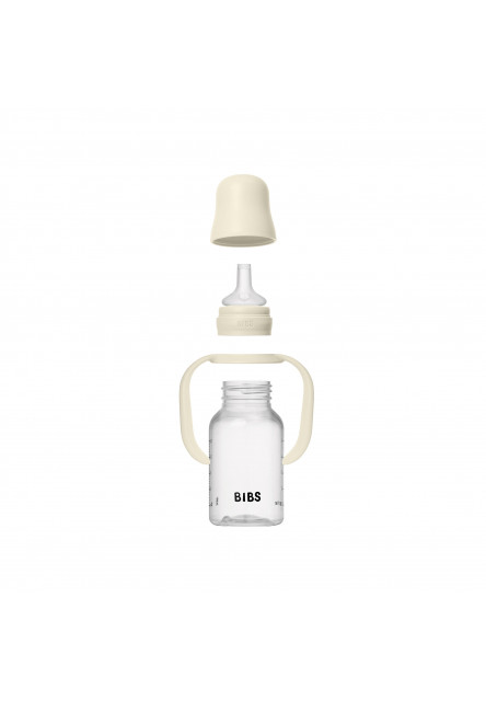 BIBS detská fľaša so silikónovým náustkom 150 ml (Sage)