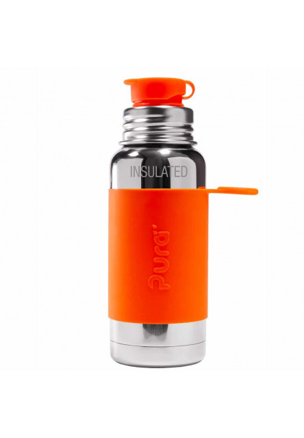 Pura TERMO fľaša so športovým uzáverom 475ml (Black)