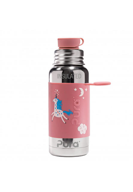 Pura TERMO fľaša so športovým uzáverom 475ml (Unicorn)
