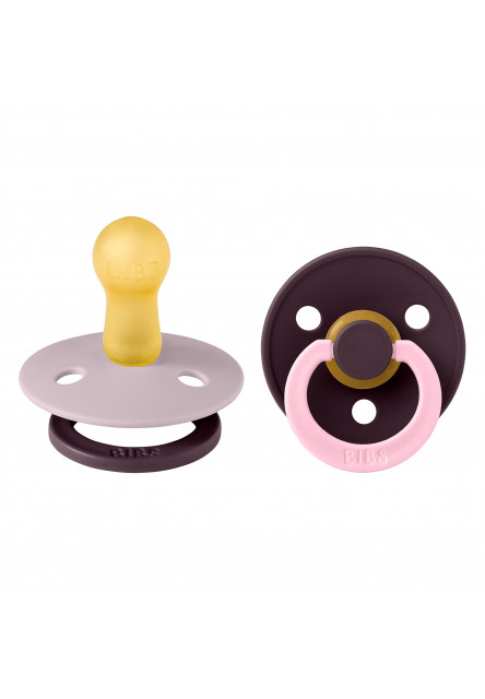 BIBS STUDIO Colour Fusion cumlíky z prírodného kaučuku 2ks – veľkosť 2 (Sage Hunter Green mix)