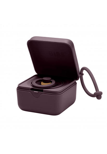 BIBS krabička na cumlíky (Plum)