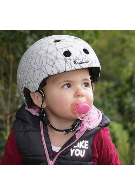 Detská cyklistická prilba Toddler Magic Reflex biela 2024