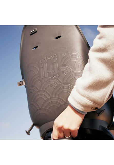 Zadná sedačka Ta-ke na bicykel pre MIK nosiče Bincho Čierna/Kurumi Hnedá Bincho Čierna/Kurumi Hnedá