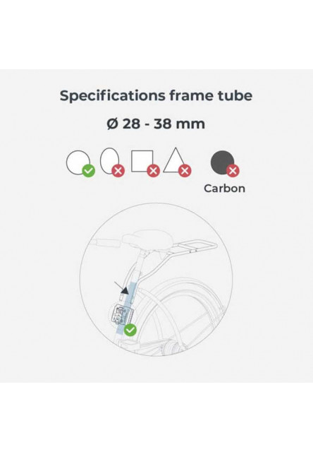 Zadná sedačka na bicykel Ta-ke s adaptérom a nosičom na rám SET Koge Hnedá/Kurumi Hnedá Koge Hnedá/Kurumi Hnedá