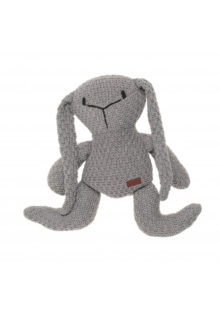 Pletená hračka Zajíc, Grey