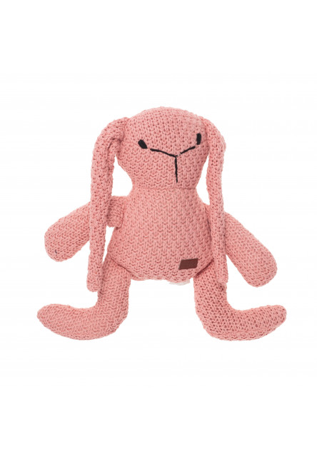 Pletená hračka Zajíc, Pink