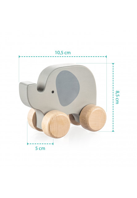 Dřevěné jezdící zvířátko, Elephant