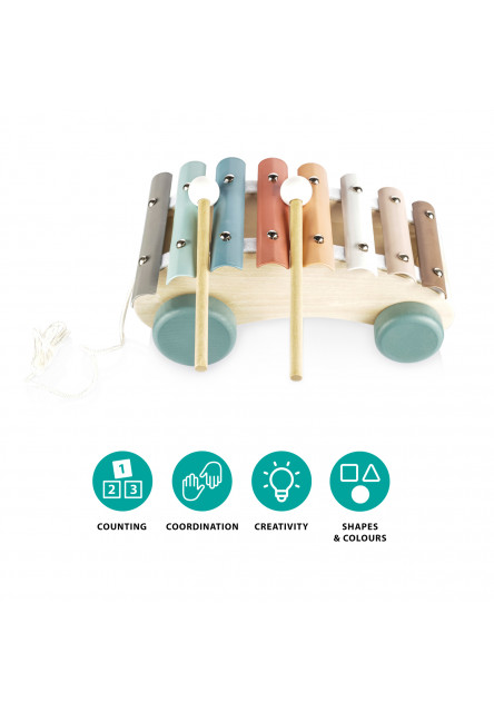 Dřevěný tahací xylofon, Xylophone