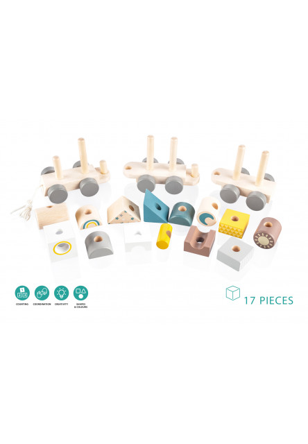 Dřevěný vláček, Train