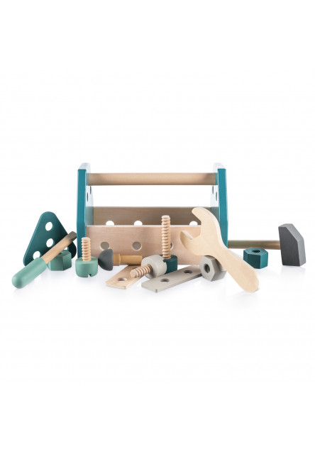 Dřevěná sada nářadí v boxu, Blue