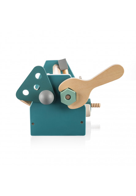 Dřevěná sada nářadí v boxu, Blue