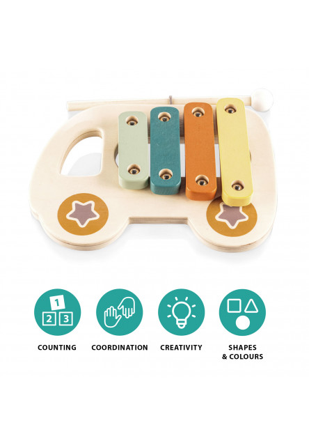 Dřevěný xylofon, Car