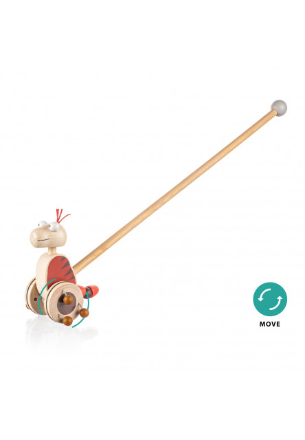 Dřevěný jezdík Dinosaurus, Red