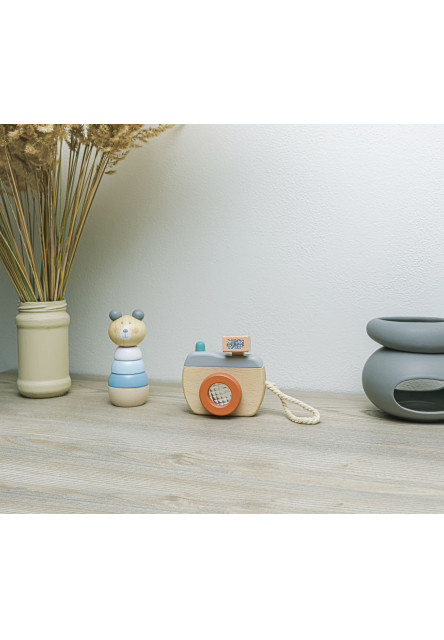 Dřevěný fotoaparát, Grey